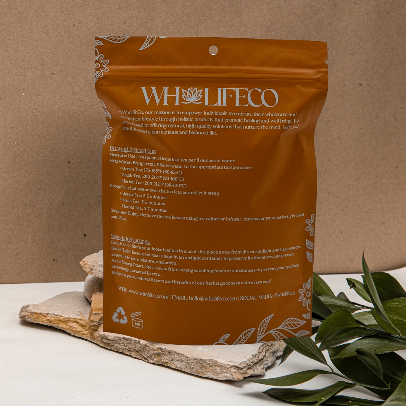 Bag of blue lotus flowers - Wholifeco