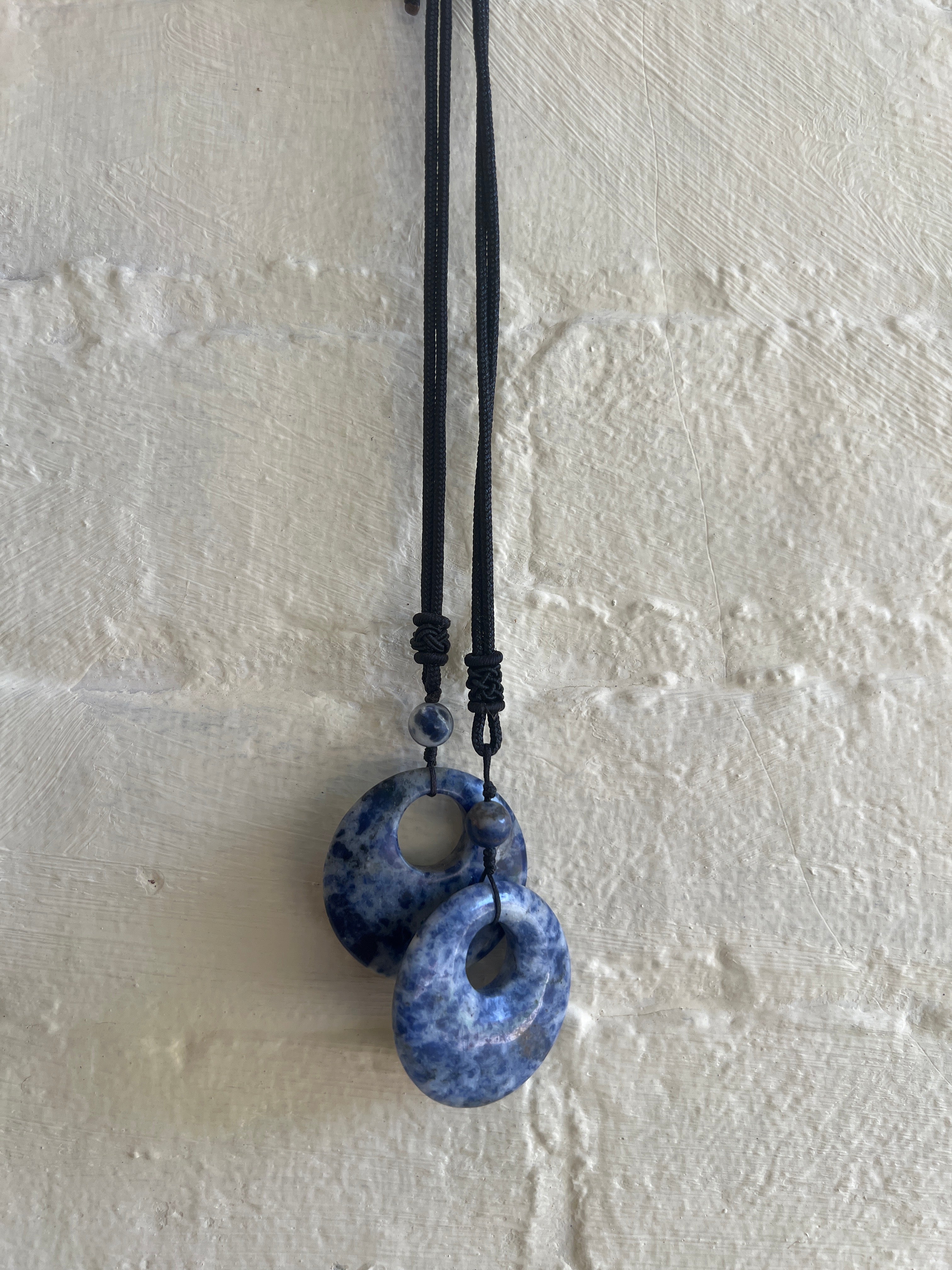 Black Onyx necklace| Lapis Lazuli