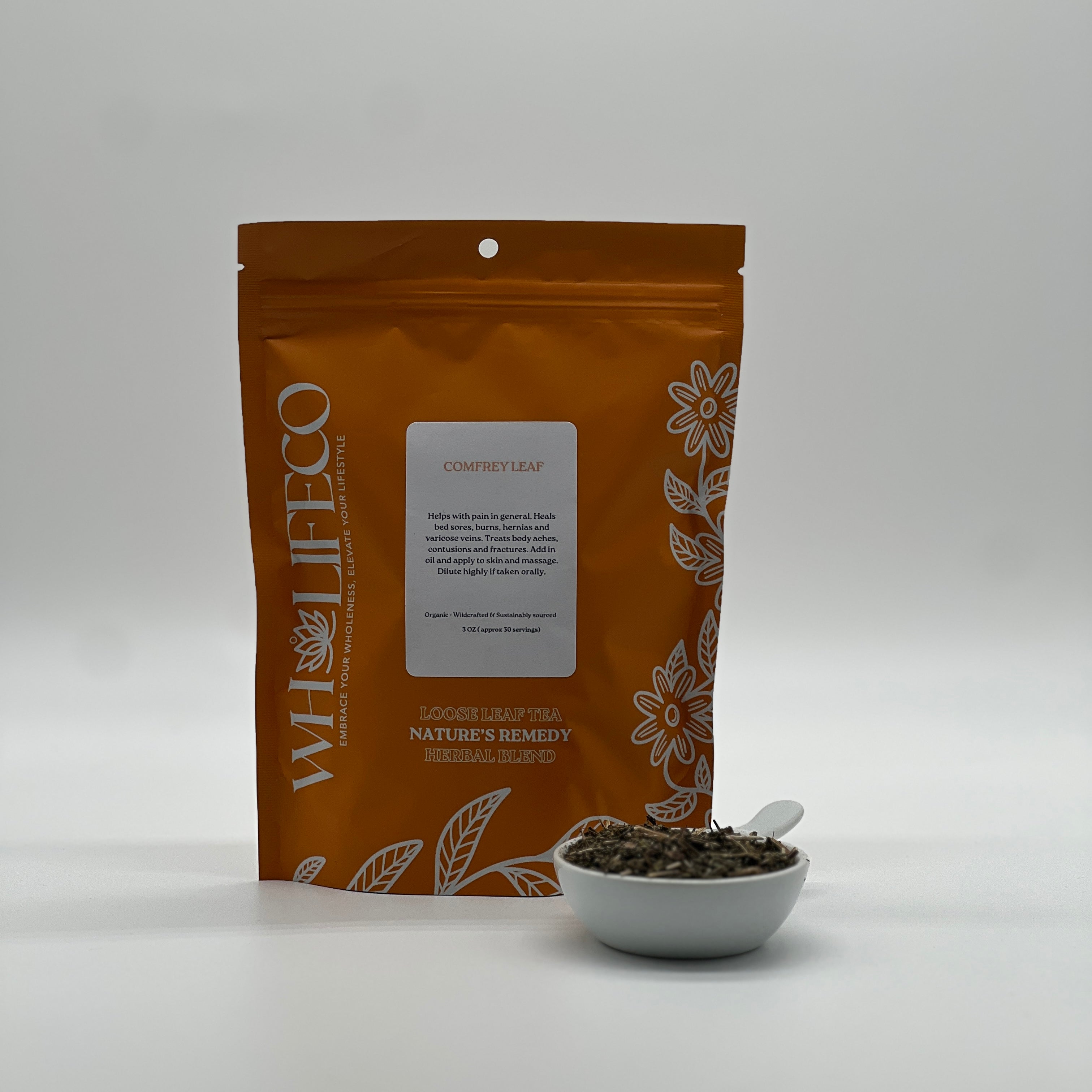 Hoja de consuelda - Hierba moretón