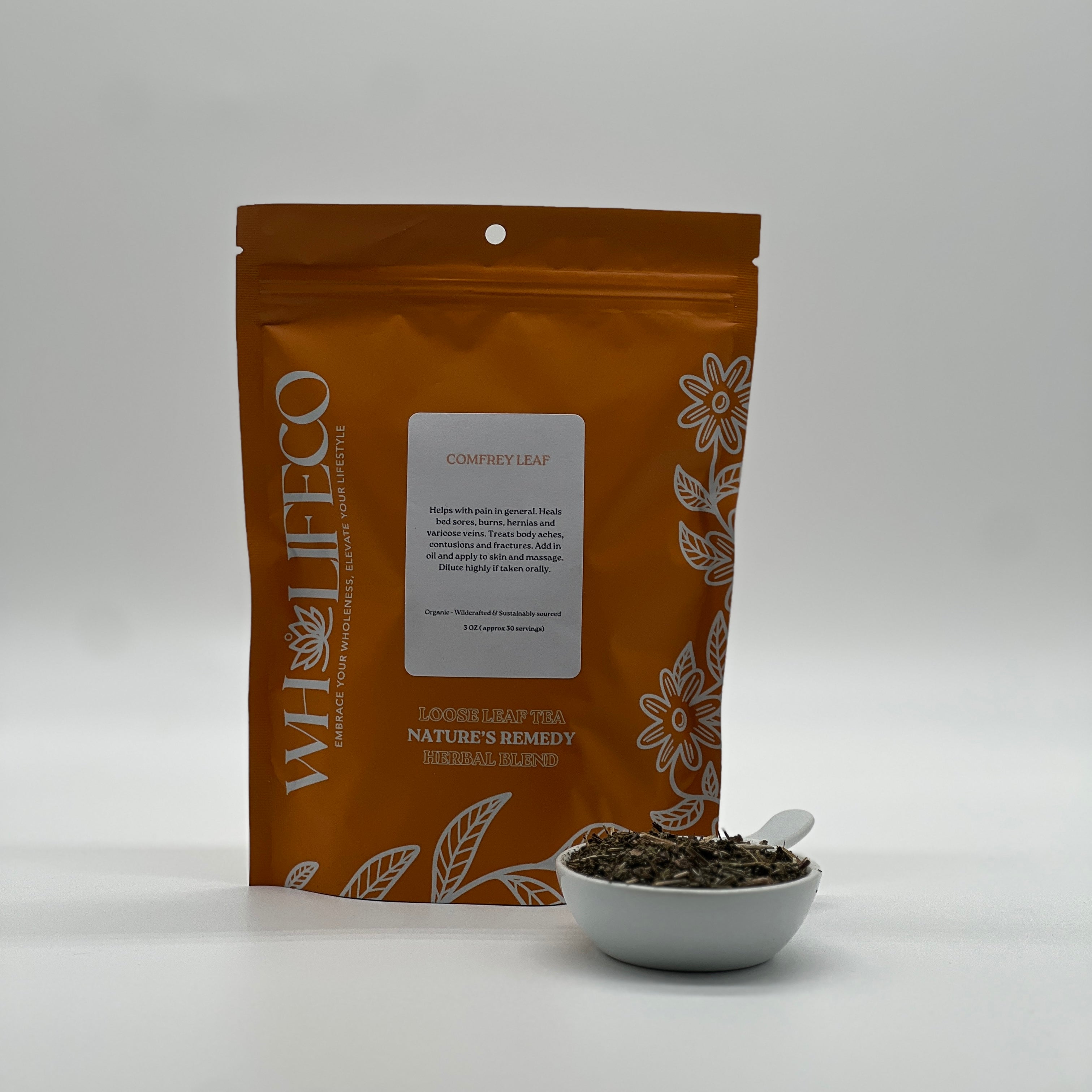 Hoja de consuelda - Hierba moretón