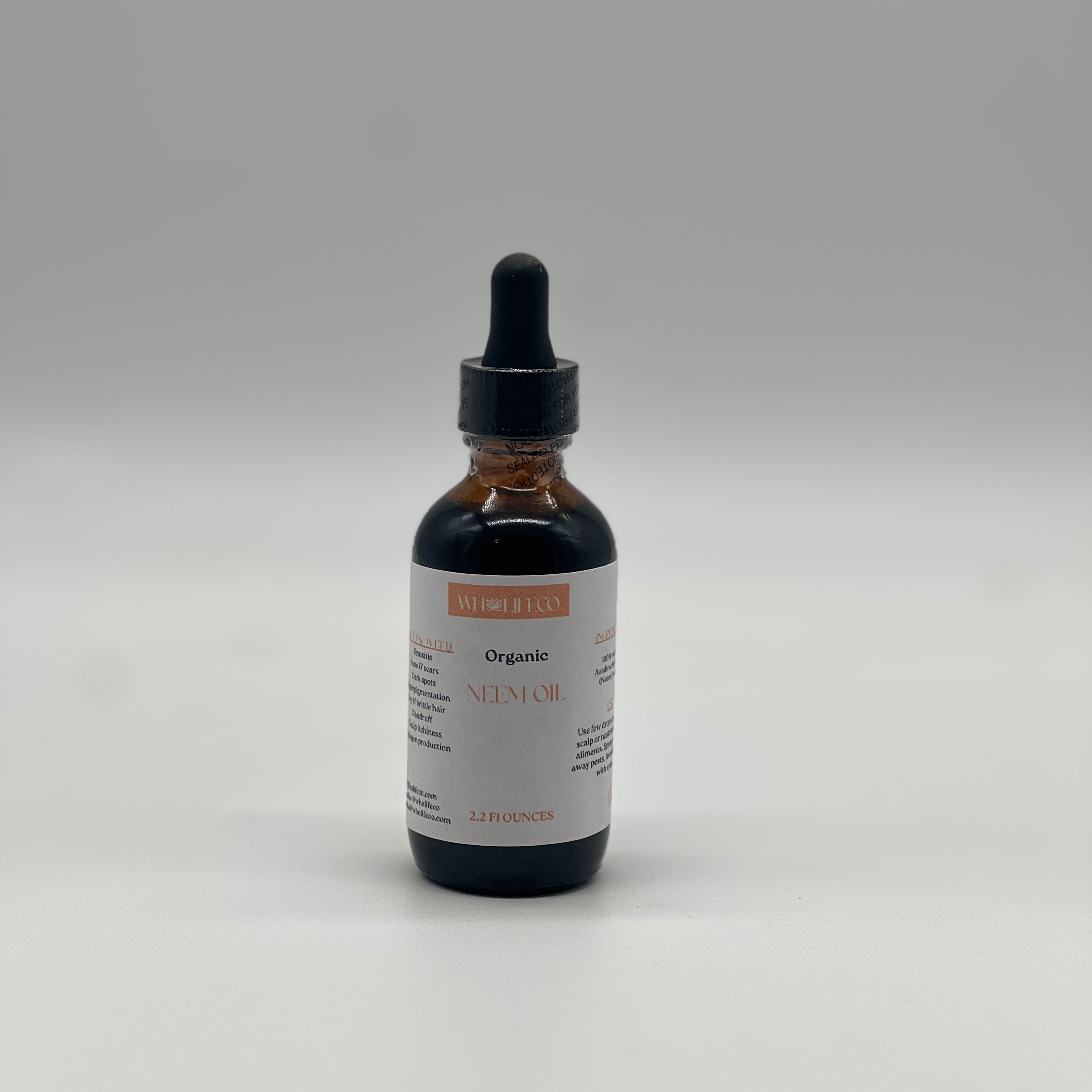 Neem Oil - Organic - 100%Pure & Natural