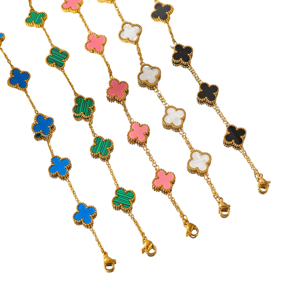 Clover Bracelet - Gold Plated