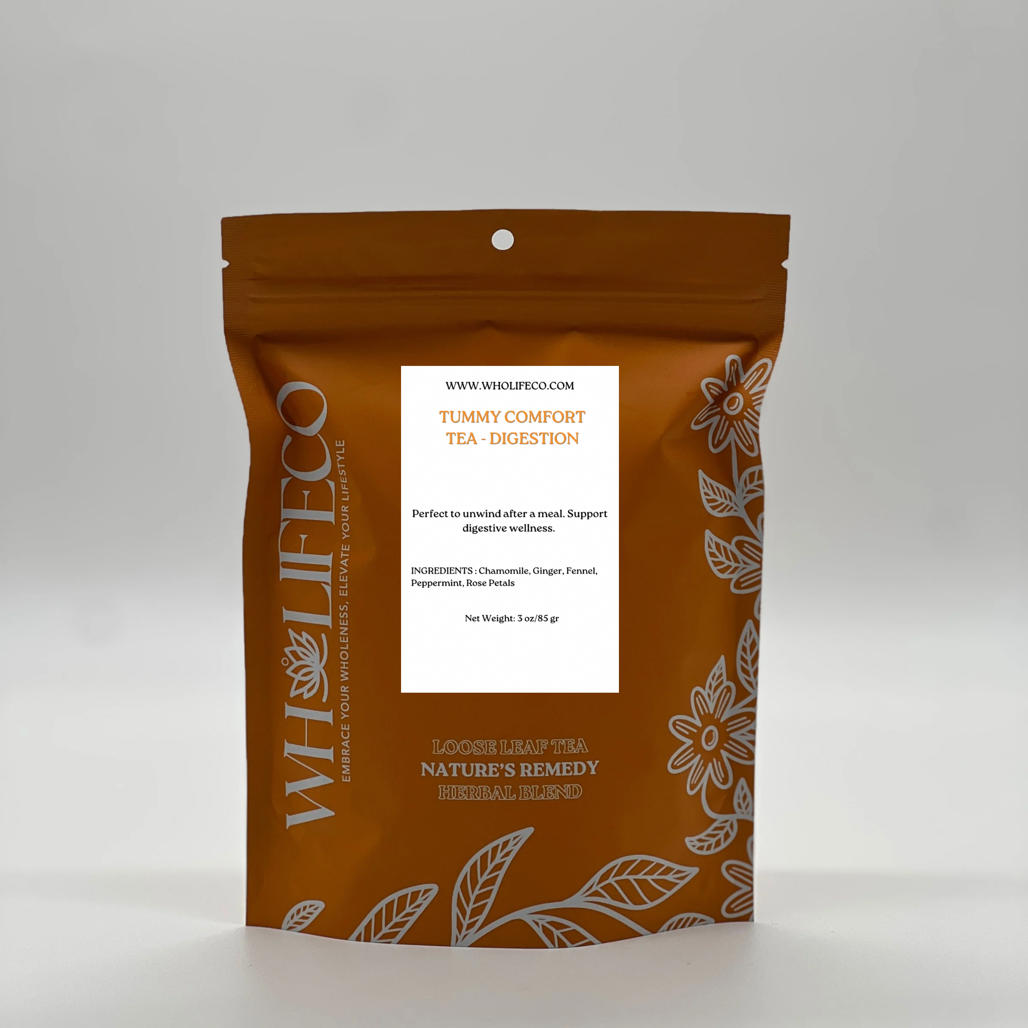 Ease & calm tea for stress relief