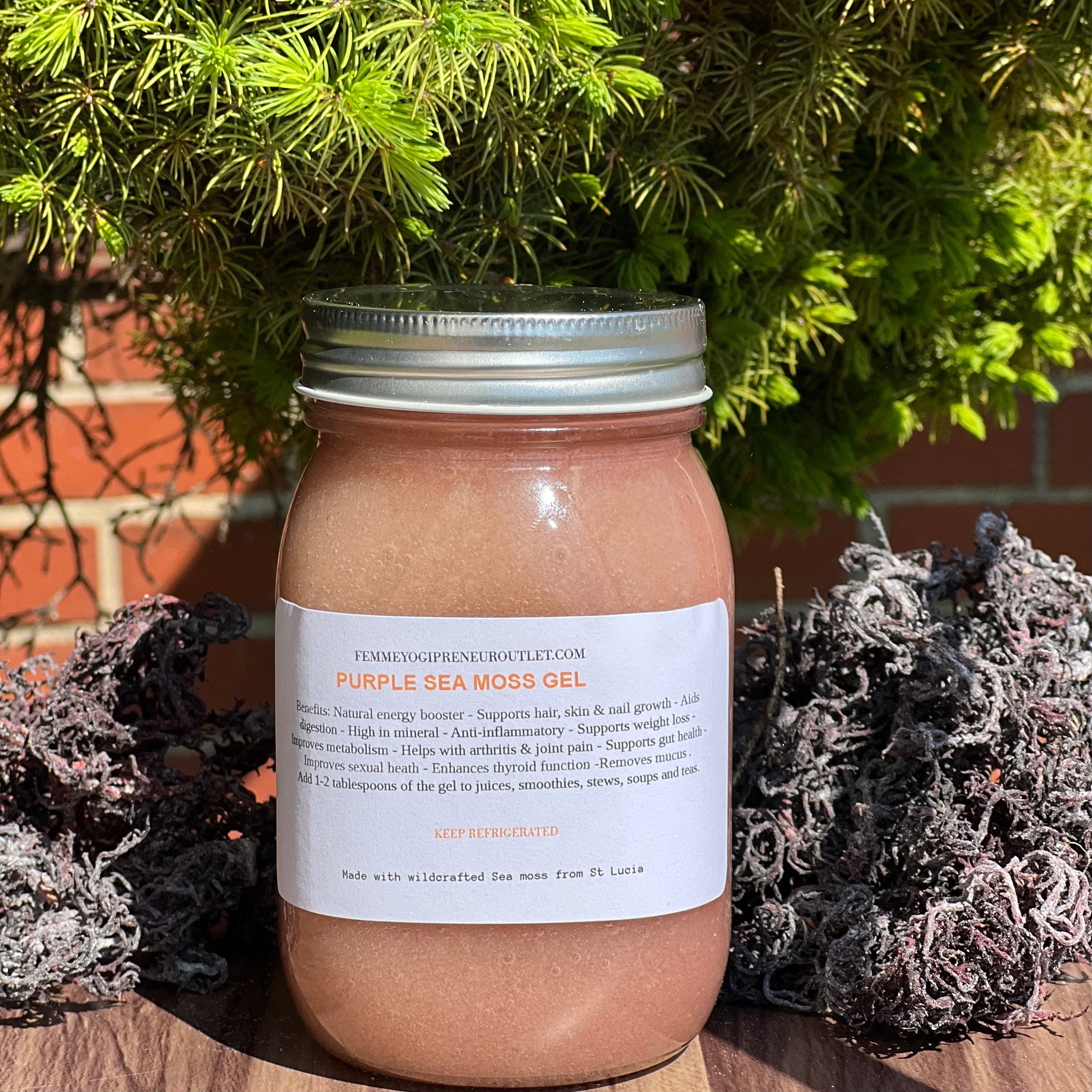 Exclusive Purple Sea Moss Gel - Full Spectrum