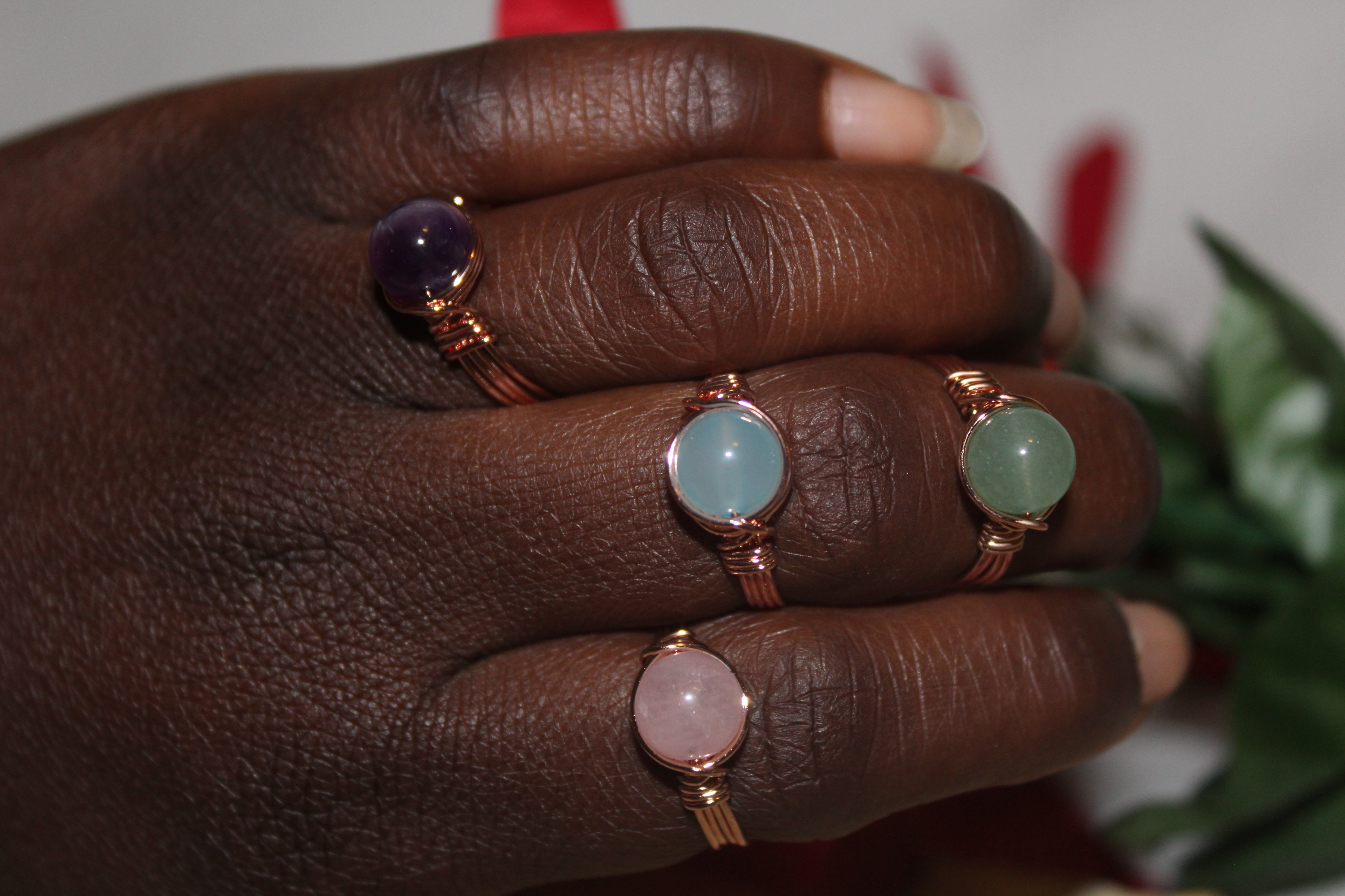 gemstone rings