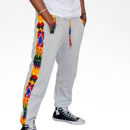 Kente African joggers