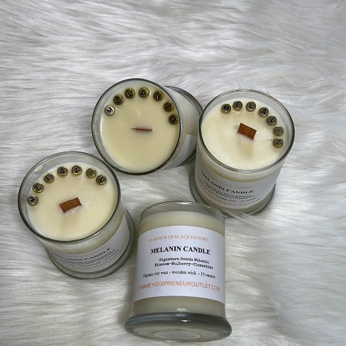 Black history month candle