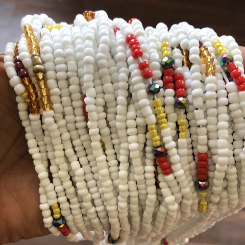 feminine divine waist beads set