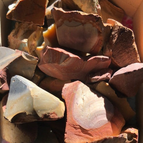 Polychrome jasper stone