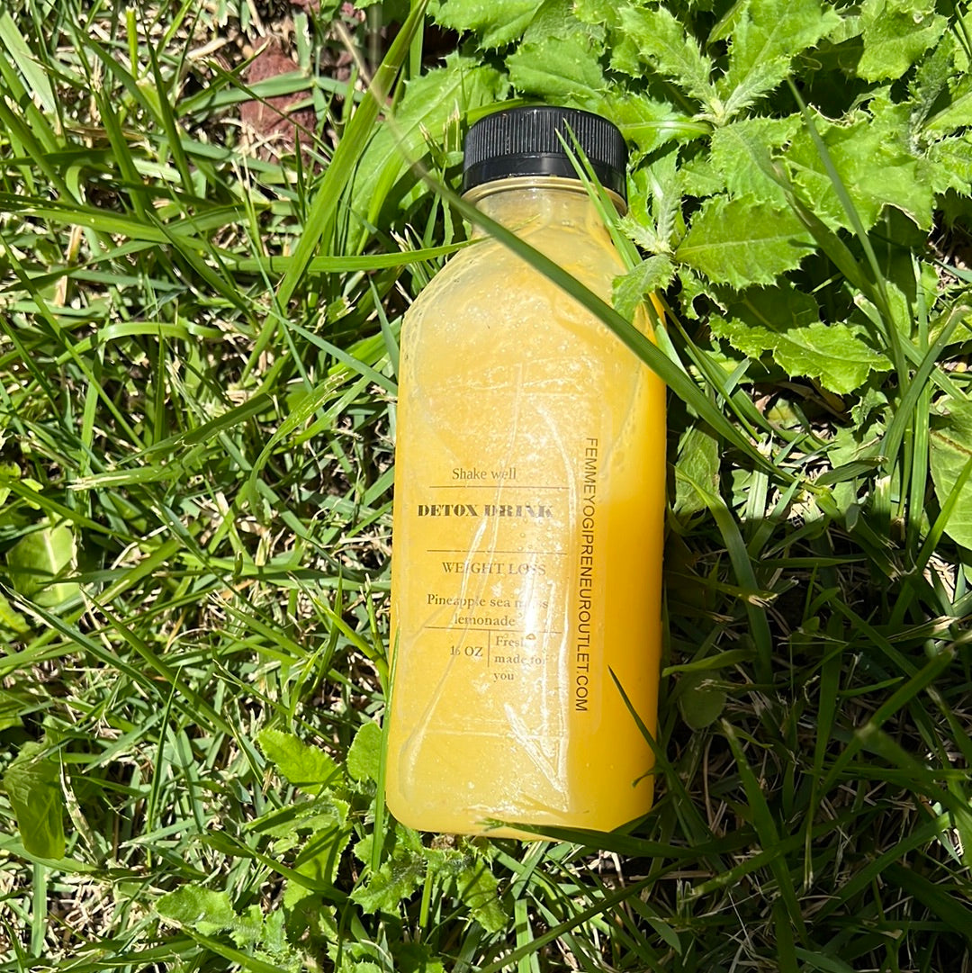 Pineapple Sea Moss Lemonade - Weight Loss Juice
