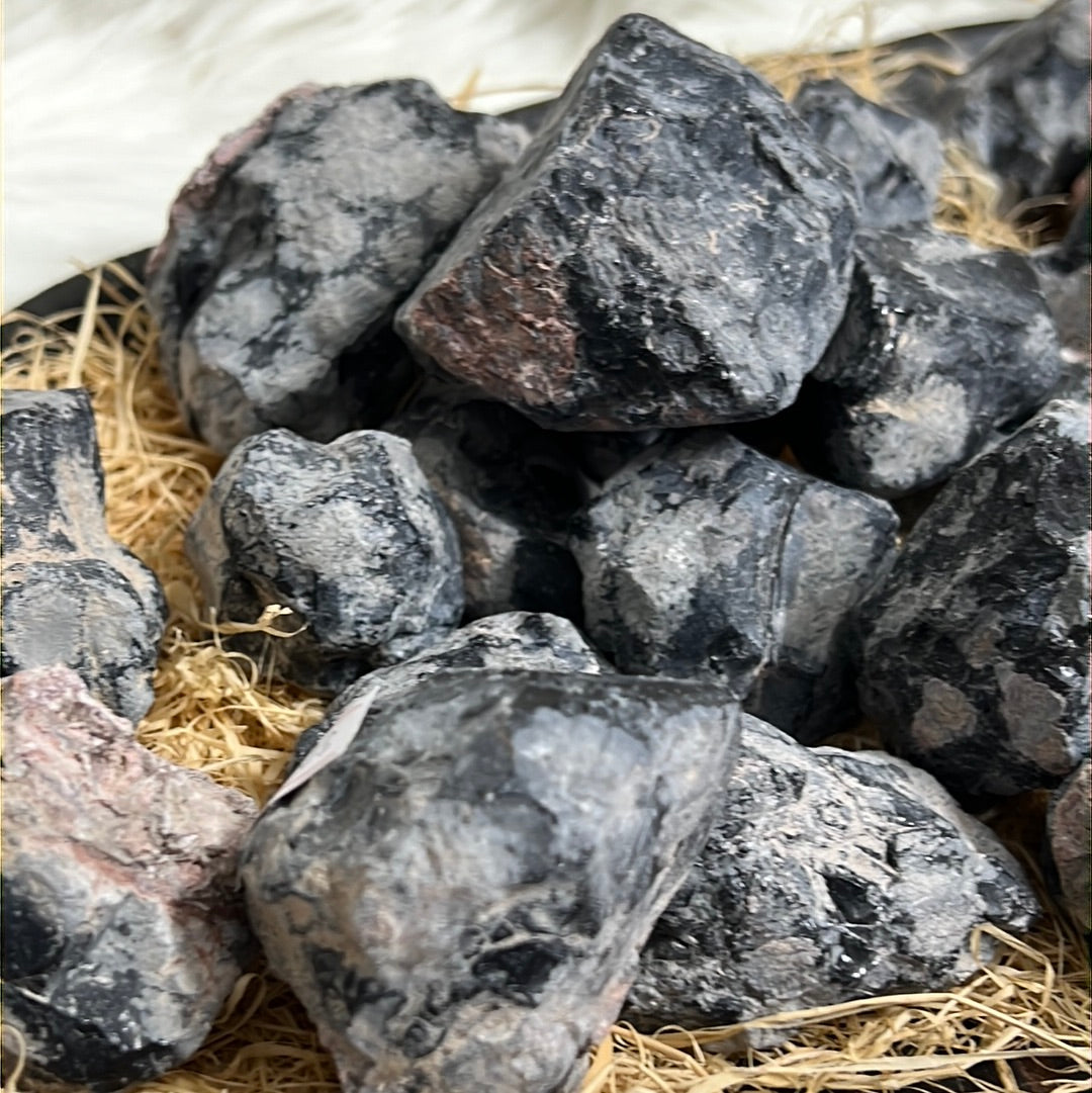 Snowflake Obsidian Raw Stones