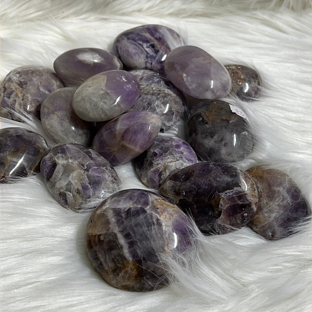 Amethyst Tumble Worry stone