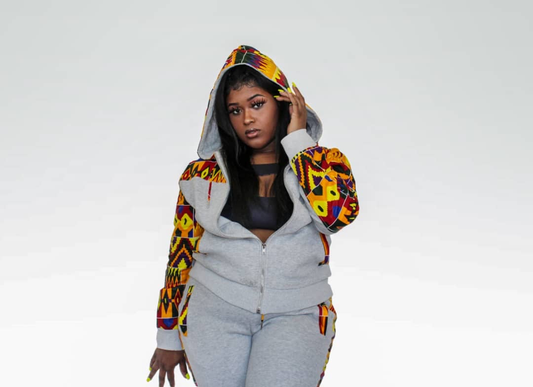 Kente gold african hoodie