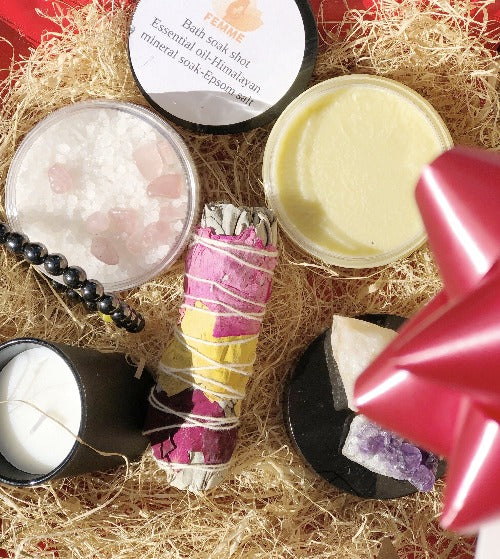 holiday gift idea for a mindful ritual kit