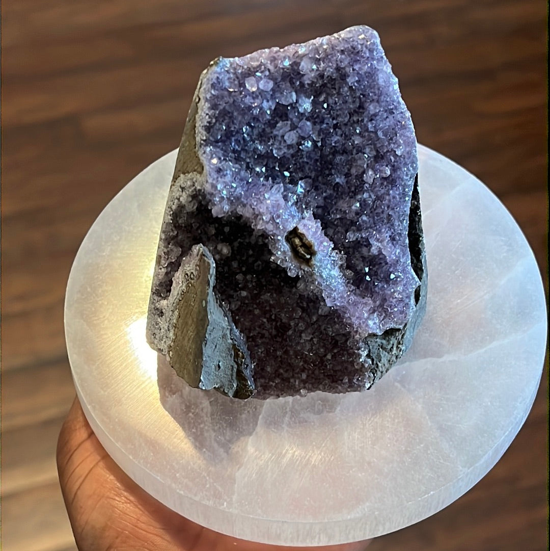 Selenite Charging Plate - Disk