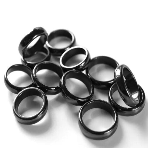 magnetic hematite ring