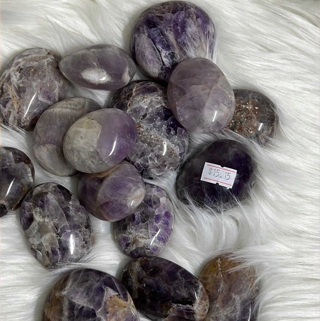 Amethyst Tumble Worry stone