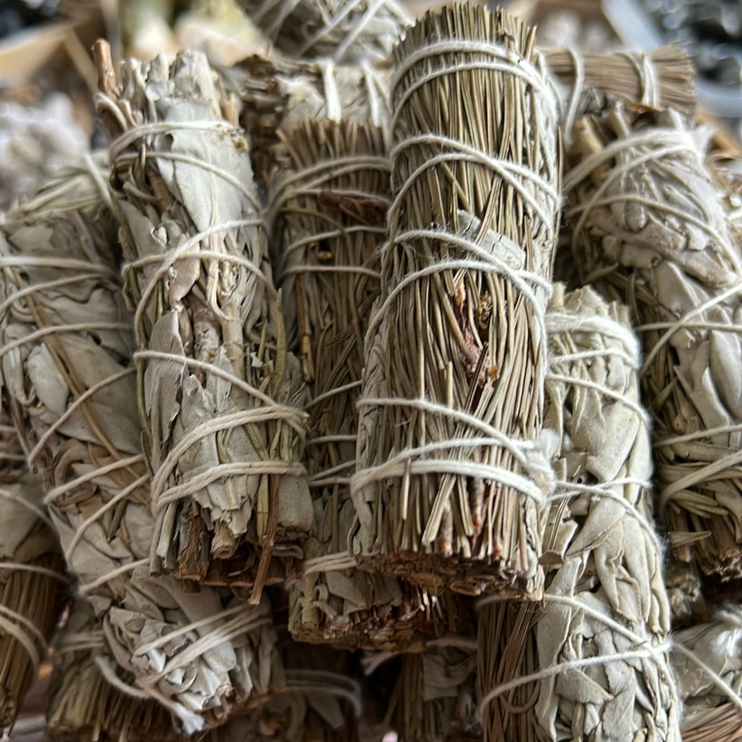 White sage & Rosemary smudge bundle