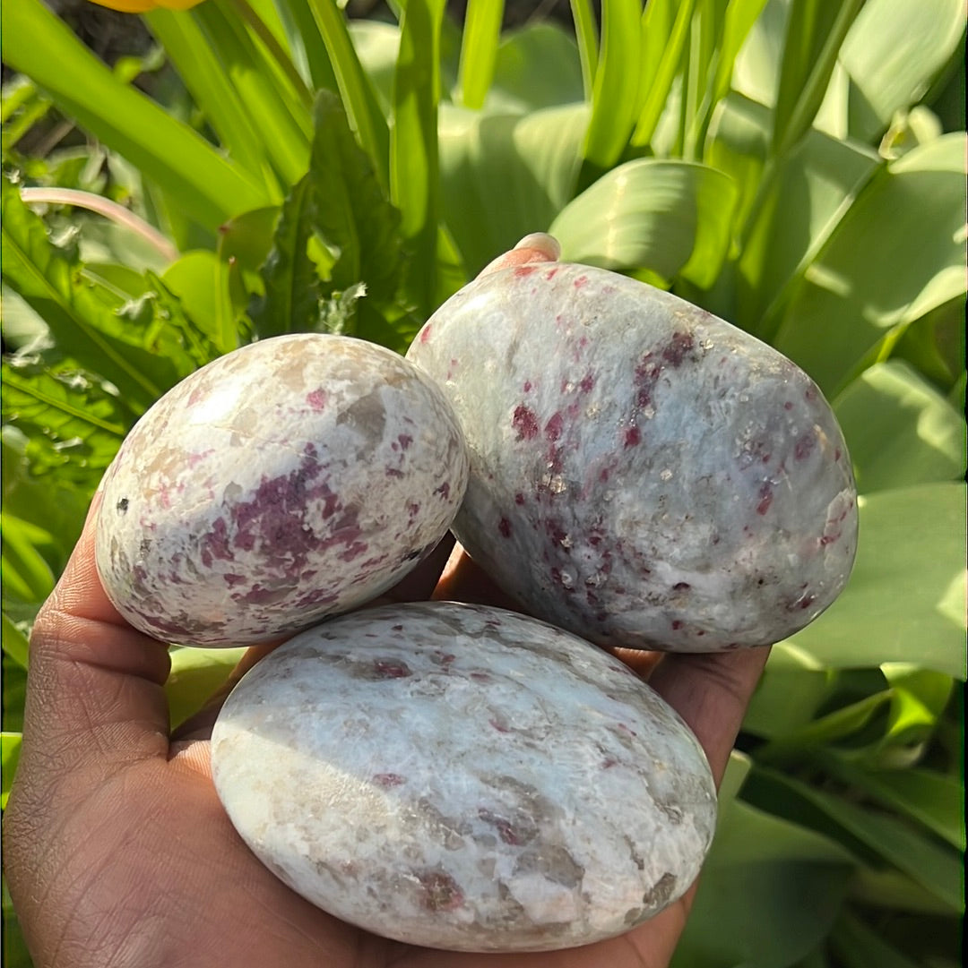 Rubellite Jumbo Tumble Stone