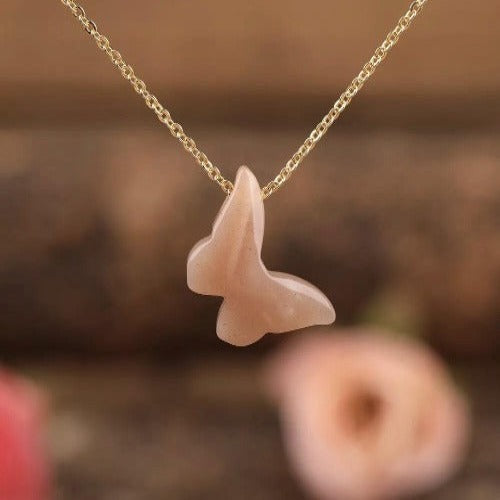 sunstone crystal necklace