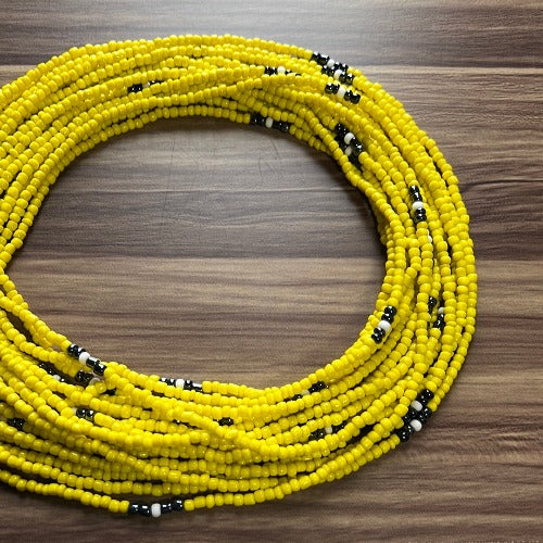 Glass beads belly chain for women