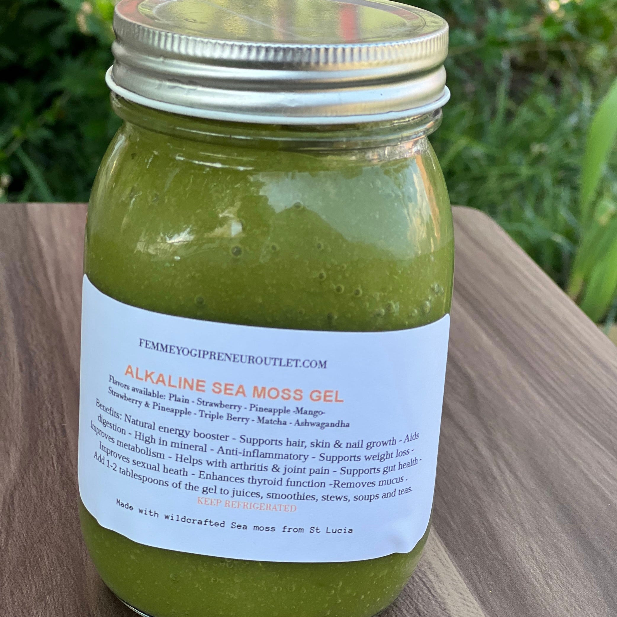 Matcha Sea Moss Gel