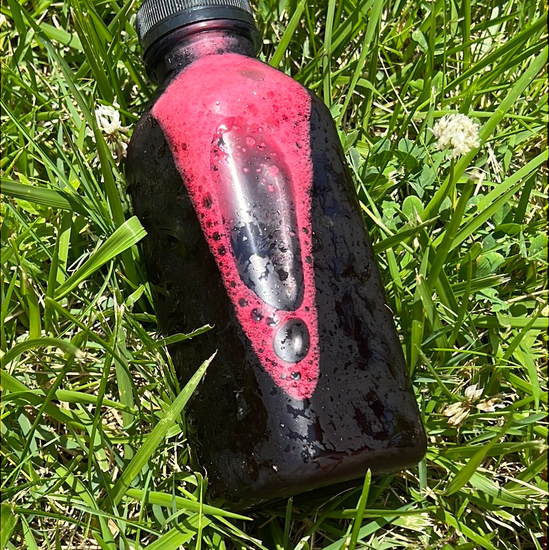 red sweet juice from Africa