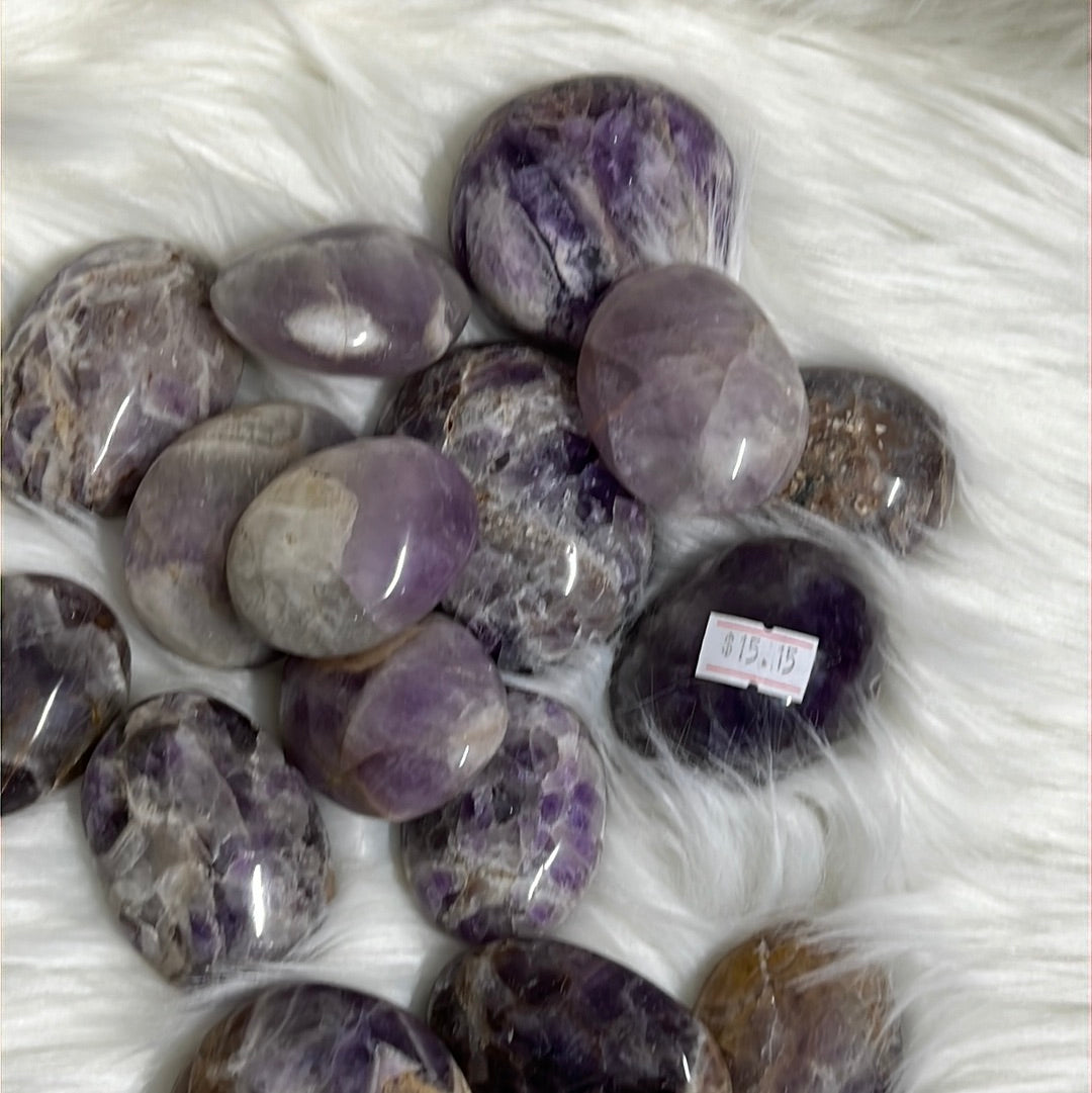 Amethyst Tumble Worry stone