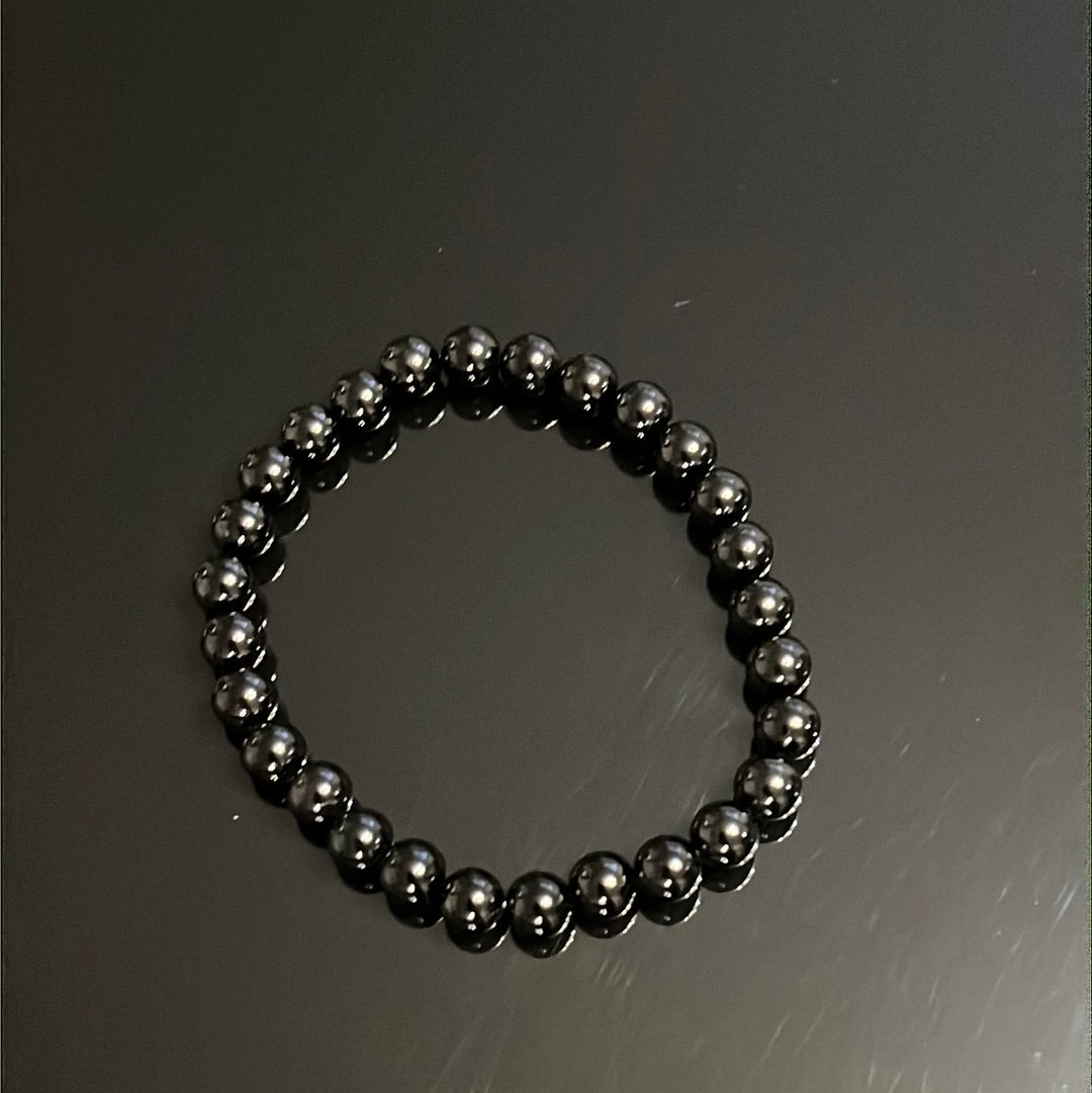 Pulsera de turmalina negra
