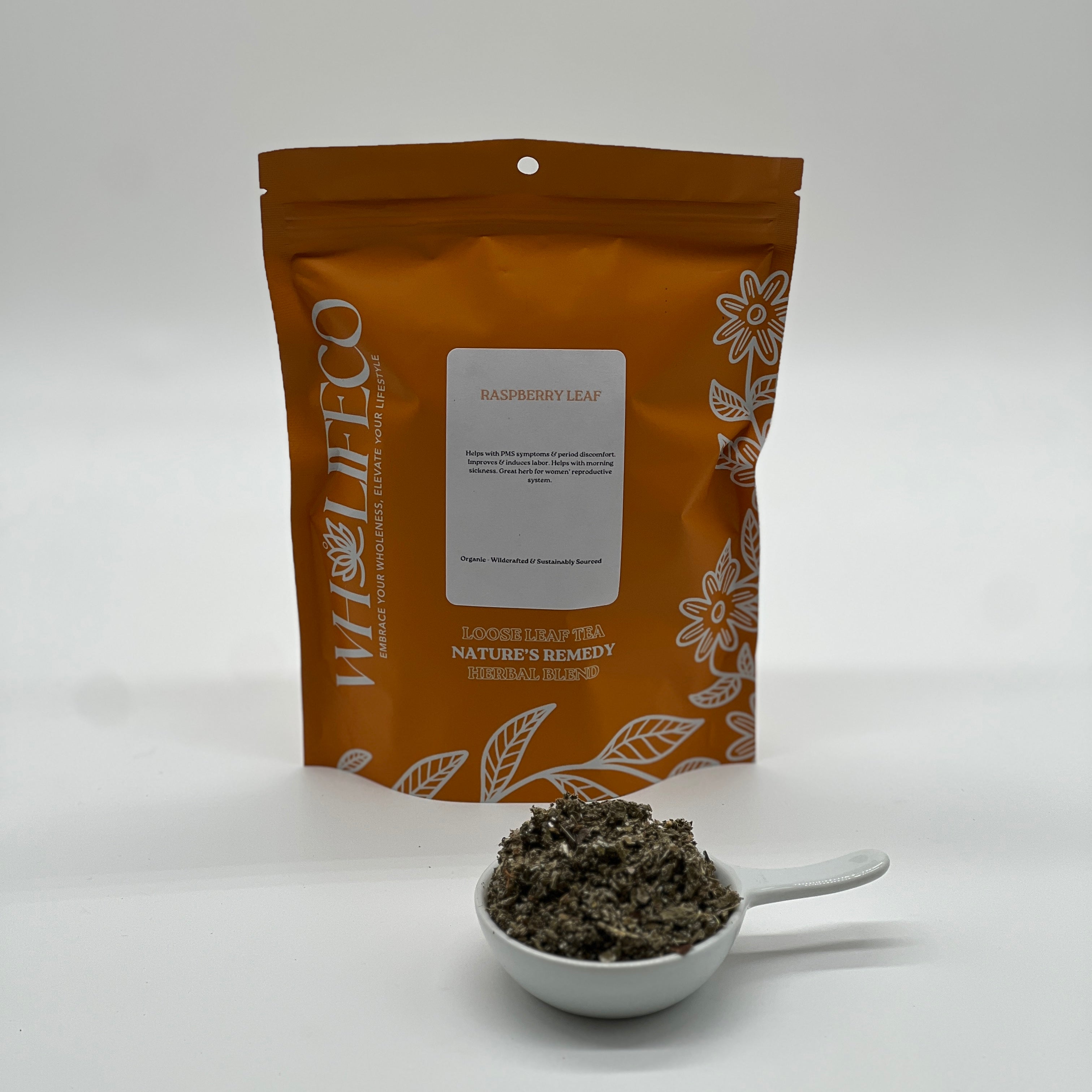 Hoja de frambuesa
