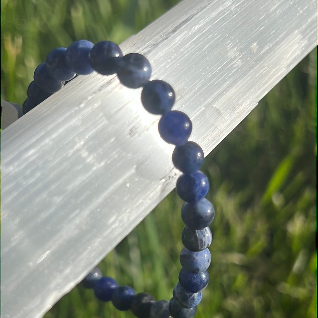 Pulsera de sodalita | Pulsera de la intuición