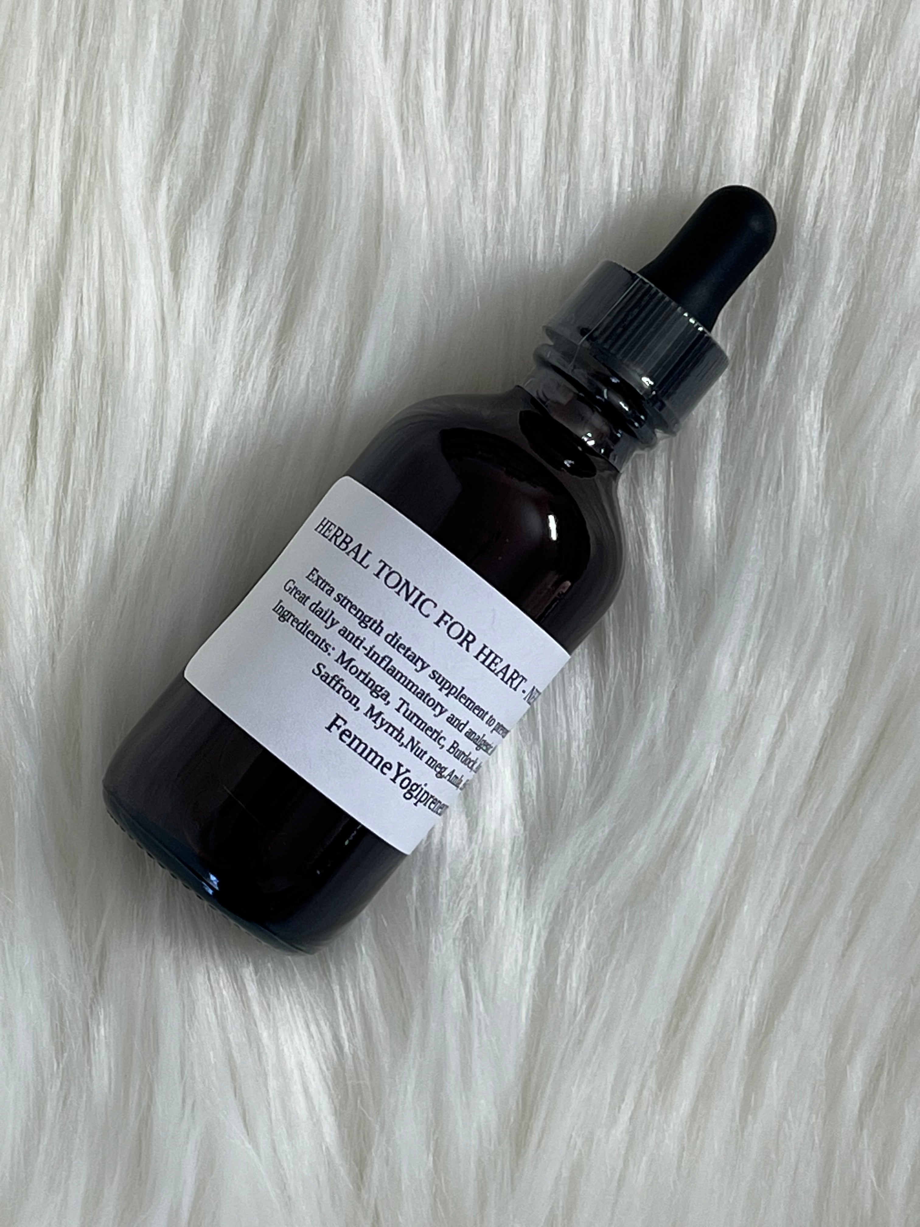 Tónico herbal para los nervios - Salud cardíaca y respiratoria