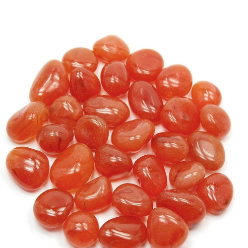 Carnelian crystal stone