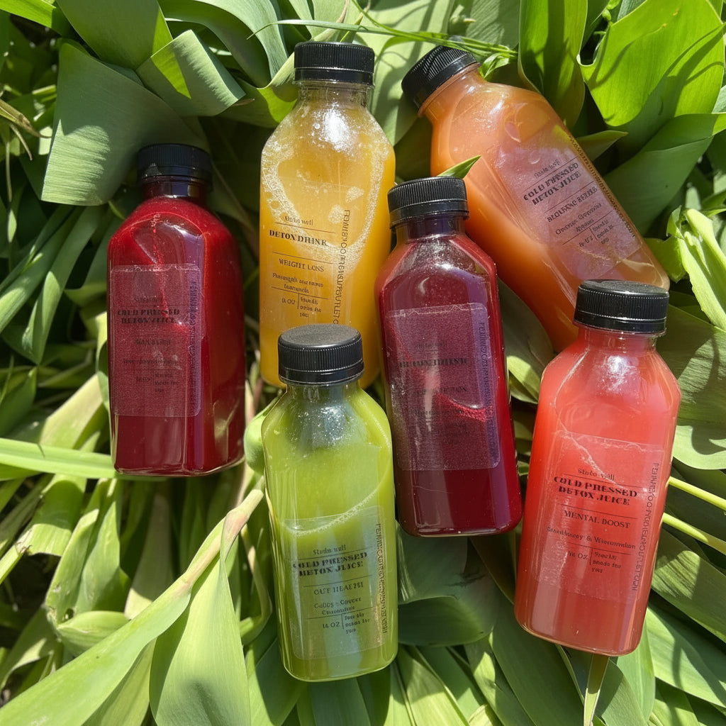 cold pressed detox drink for juice cleanse