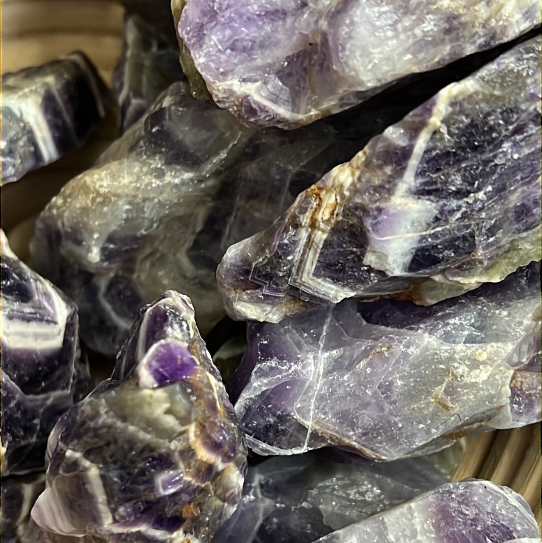 purple Amethyst from Black owned crystal store near springfield ohio