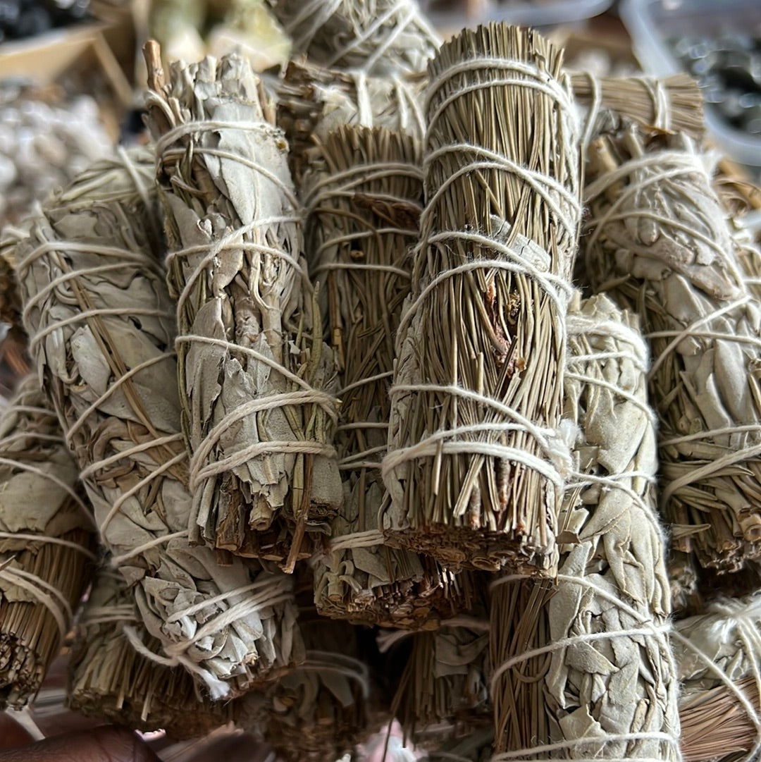 White sage & Rosemary smudge bundle