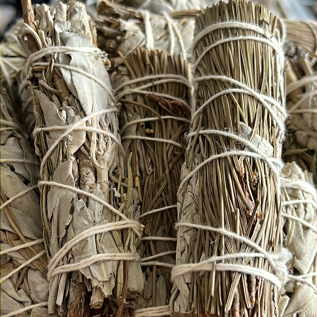 White sage & Rosemary smudge bundle
