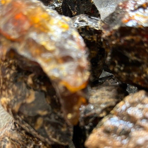 brown healing stone