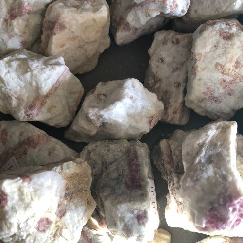 pink tourmaline crystal