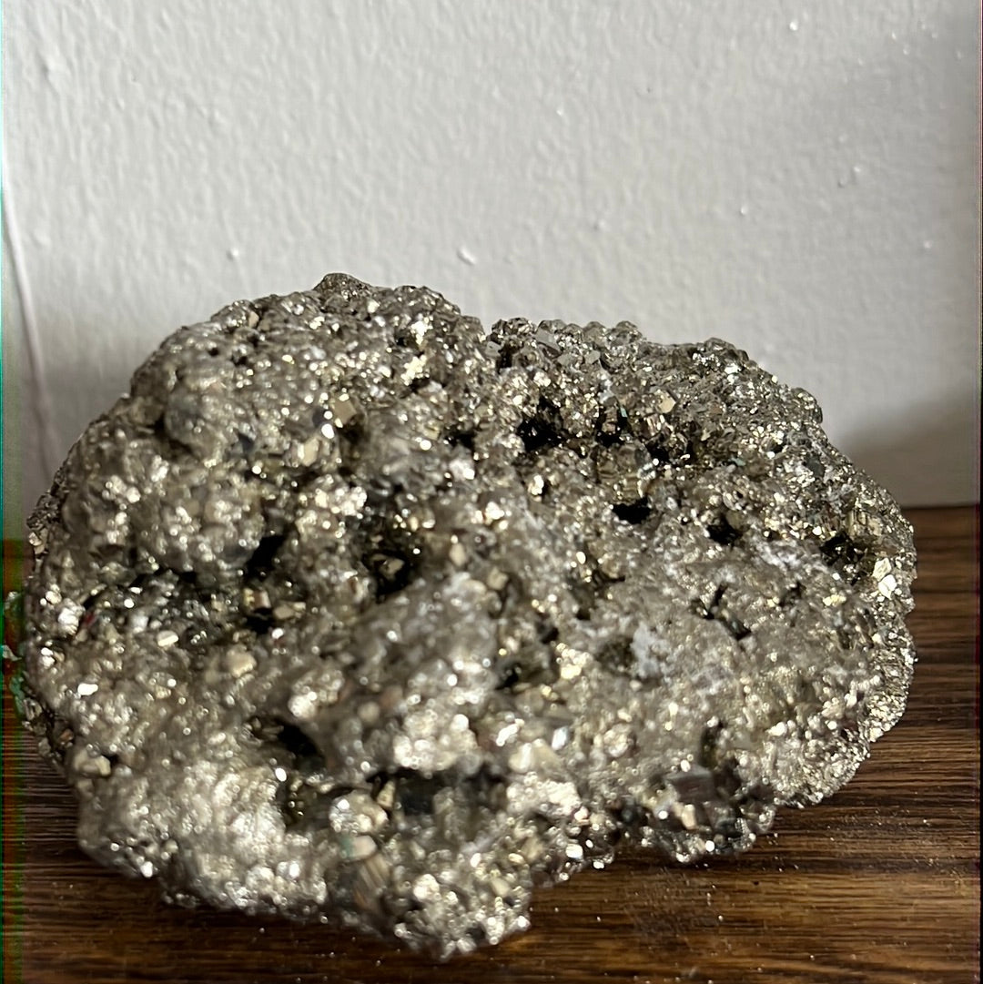 Piedra de pirita en bruto u oro de los tontos - Piedra de manifestación