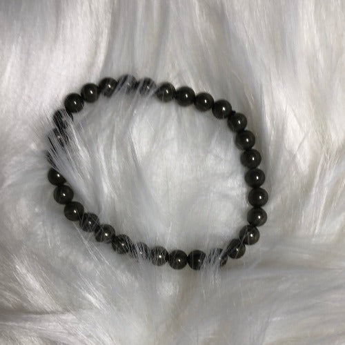 Genuine pyrite bracelet
