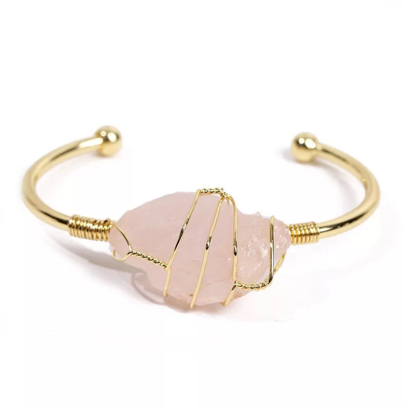 rose quartz bracelet
