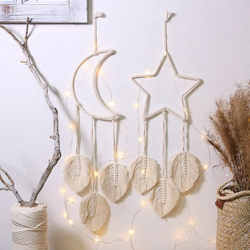 boho moon decor