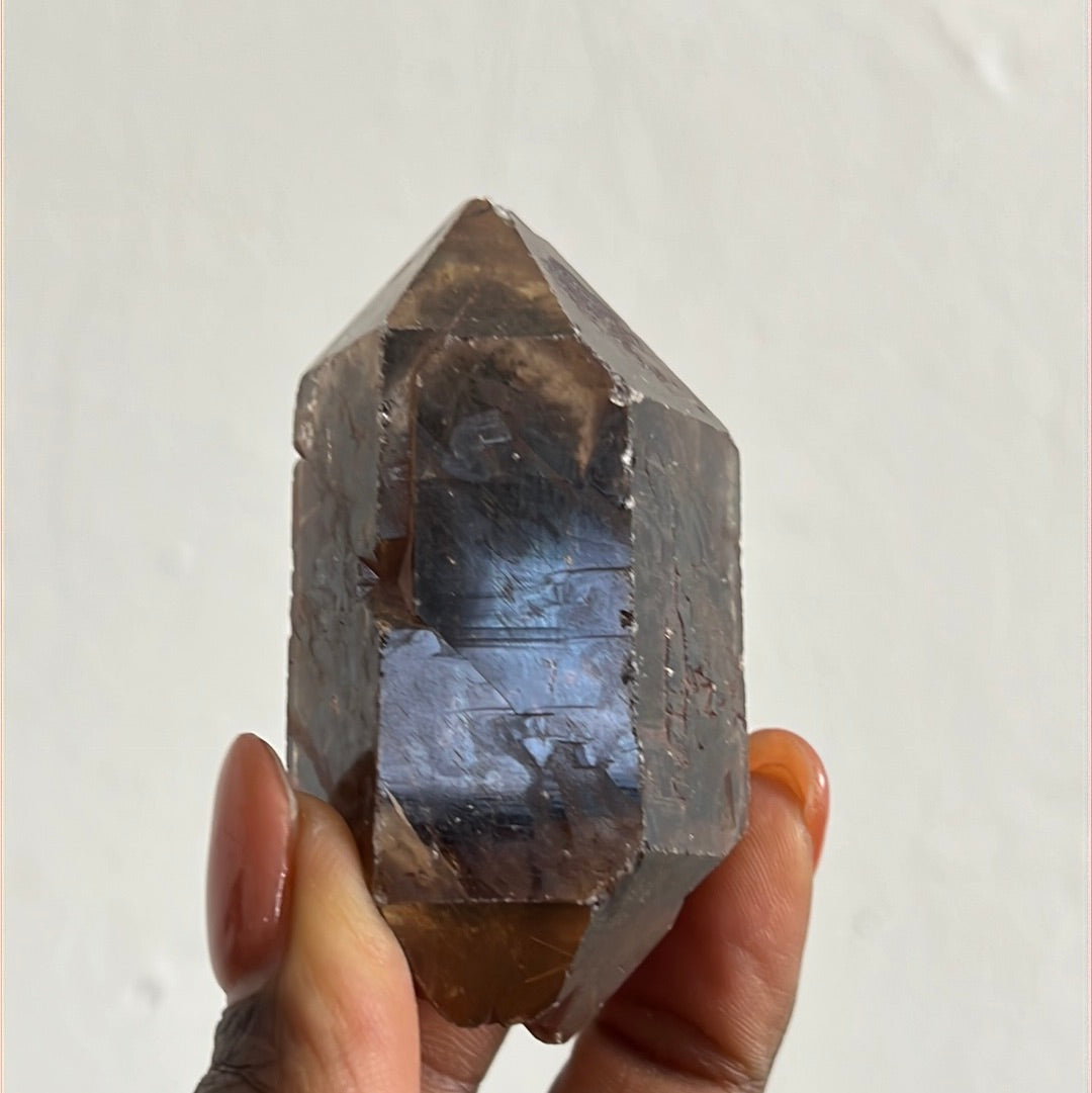 smoky quartz point