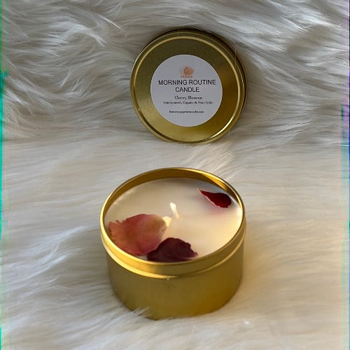cherry blossom candle