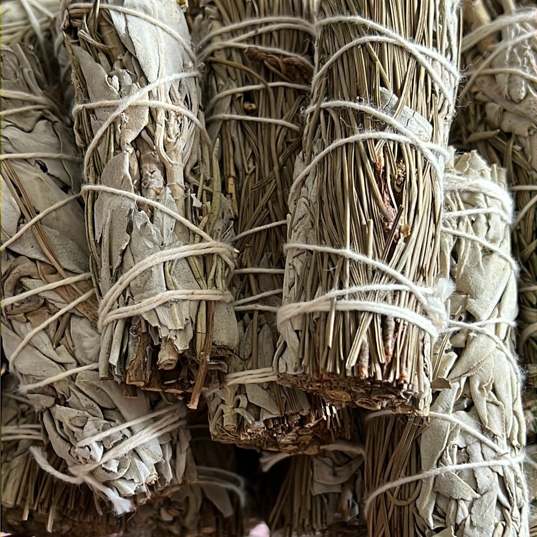 White sage & Rosemary smudge bundle