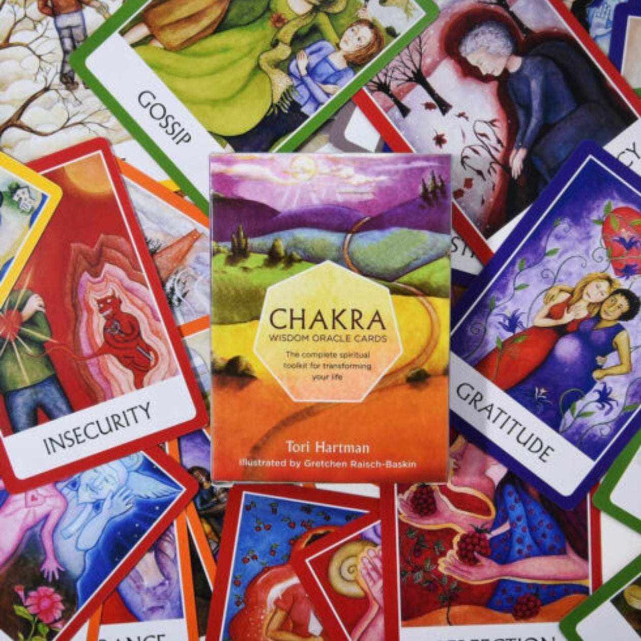 Chakra Wisdom Oracle Cards - 49 cards