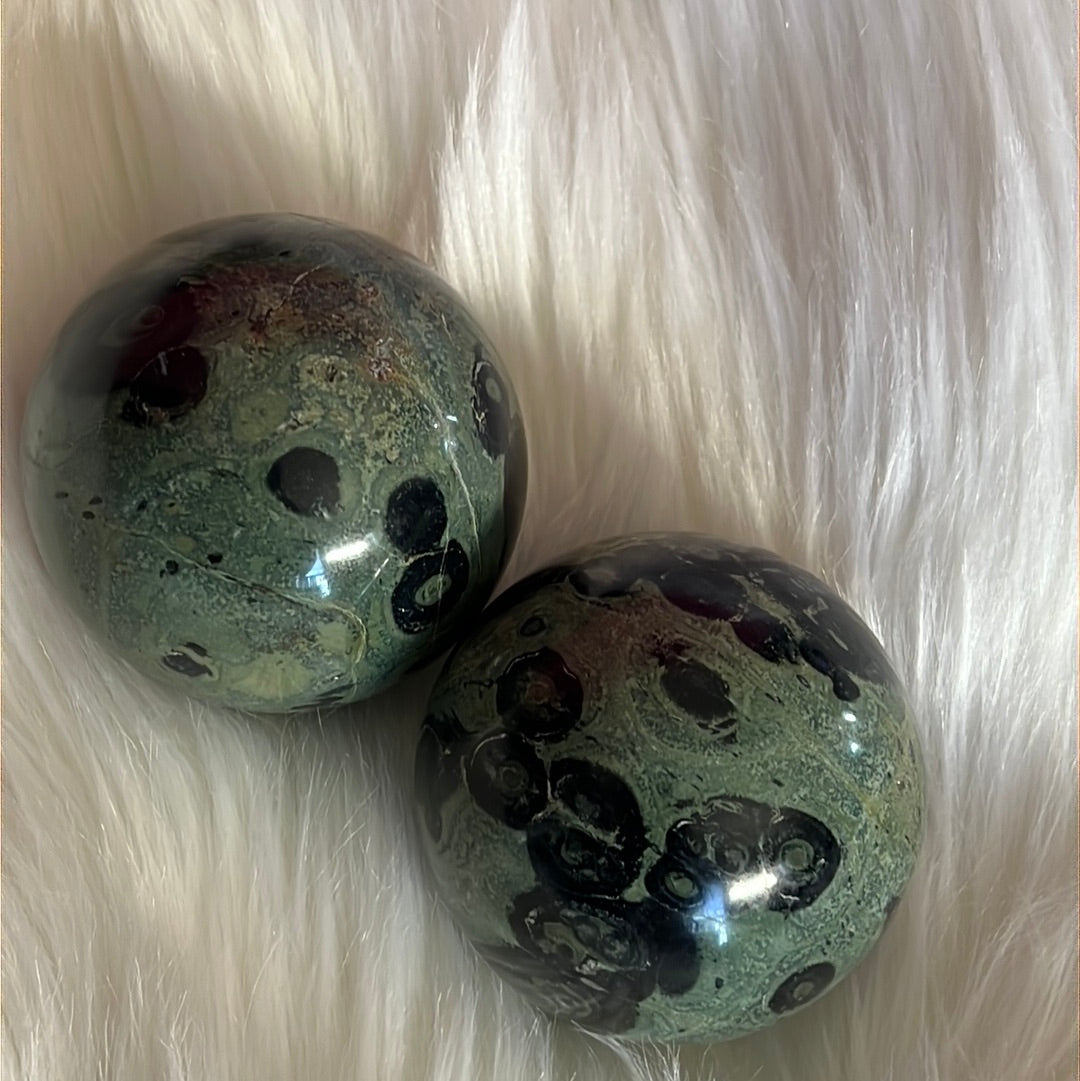 Kambaba Jasper sphere
