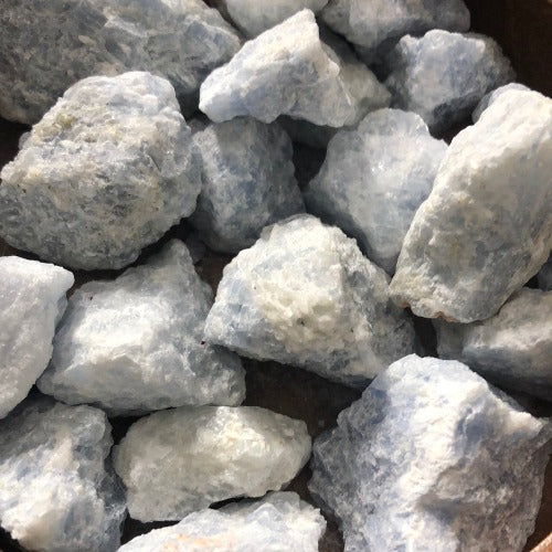 blue celestite stone