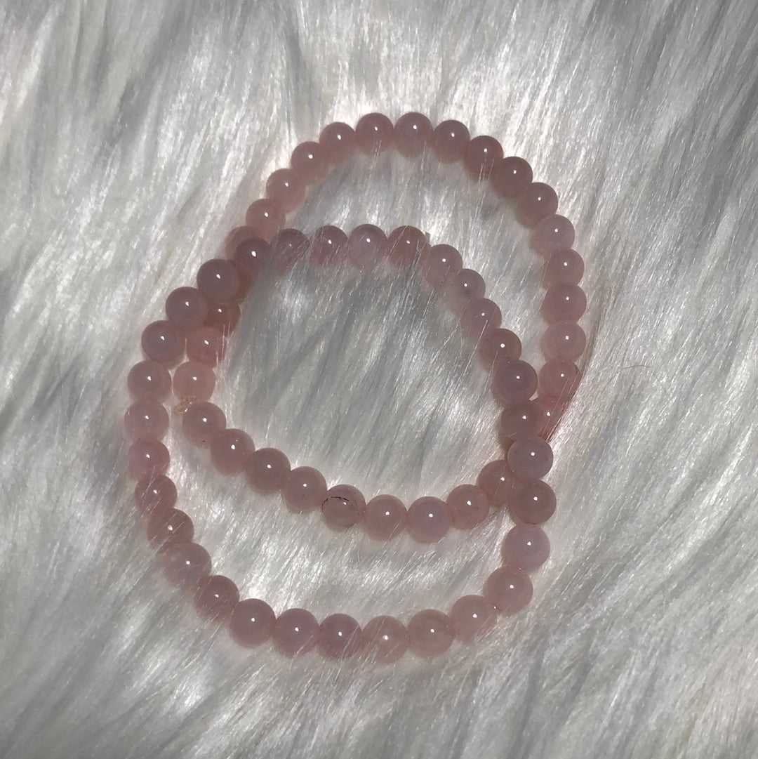 Pulsera de cuarzo rosa | Sanación emocional | Chakra del corazón